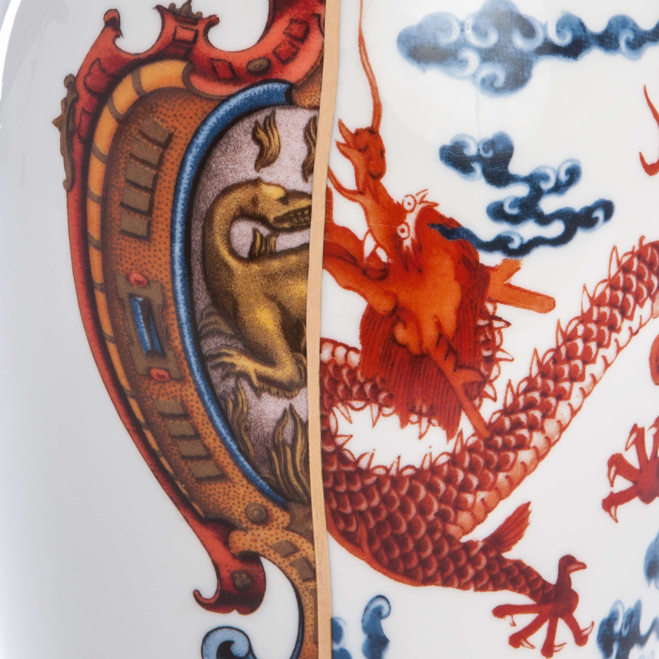 Seletti Hybrid Adelma Vaso in porcellana - 5