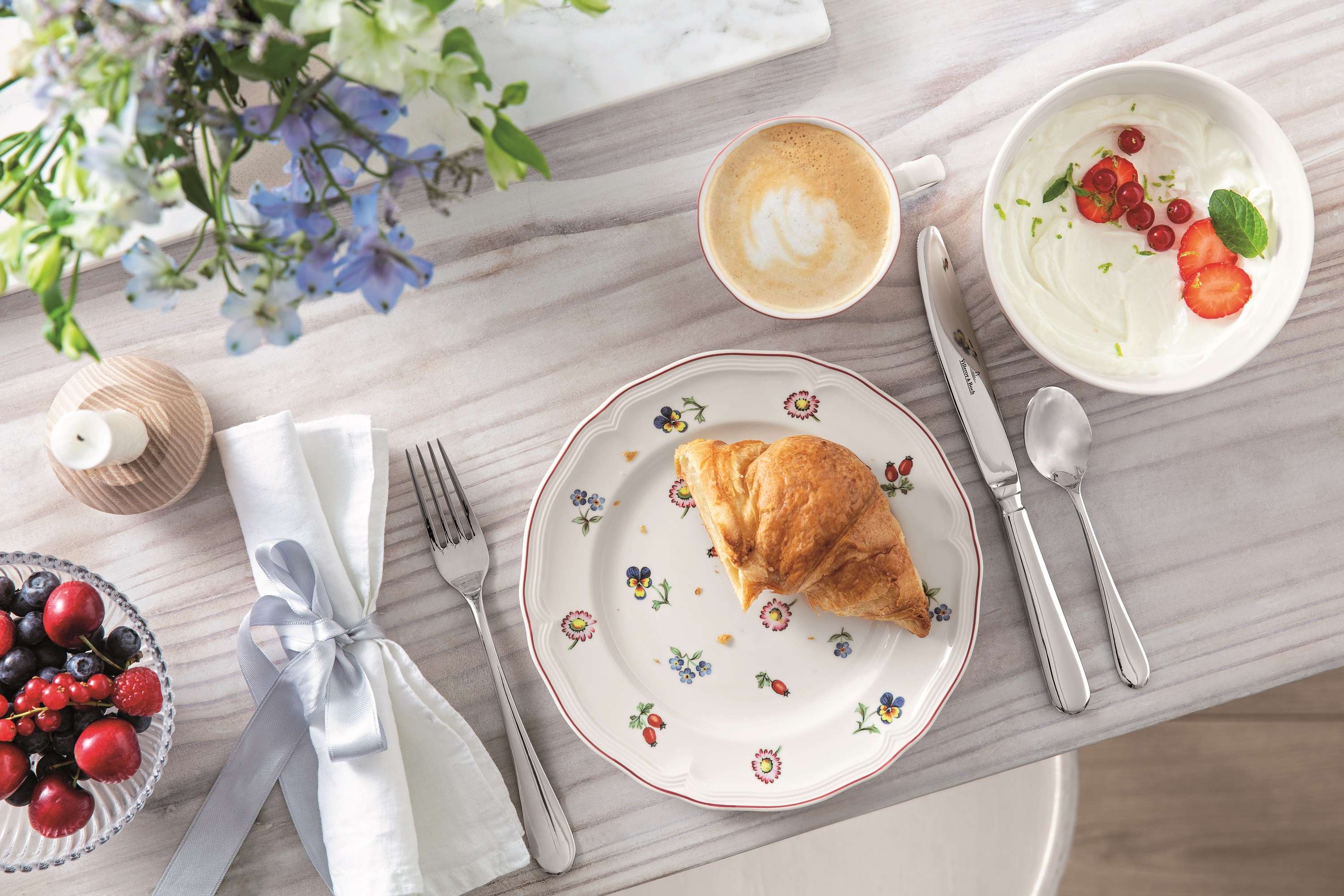 Villeroy & Boch Petite Fleur Set 6 Piatti Frutta/Dolce - 3