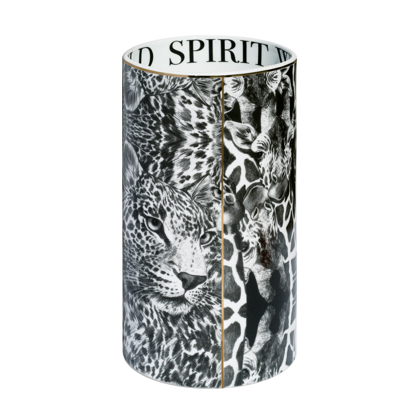 Taitù Luxury Wild Spirit Porcelain Vase