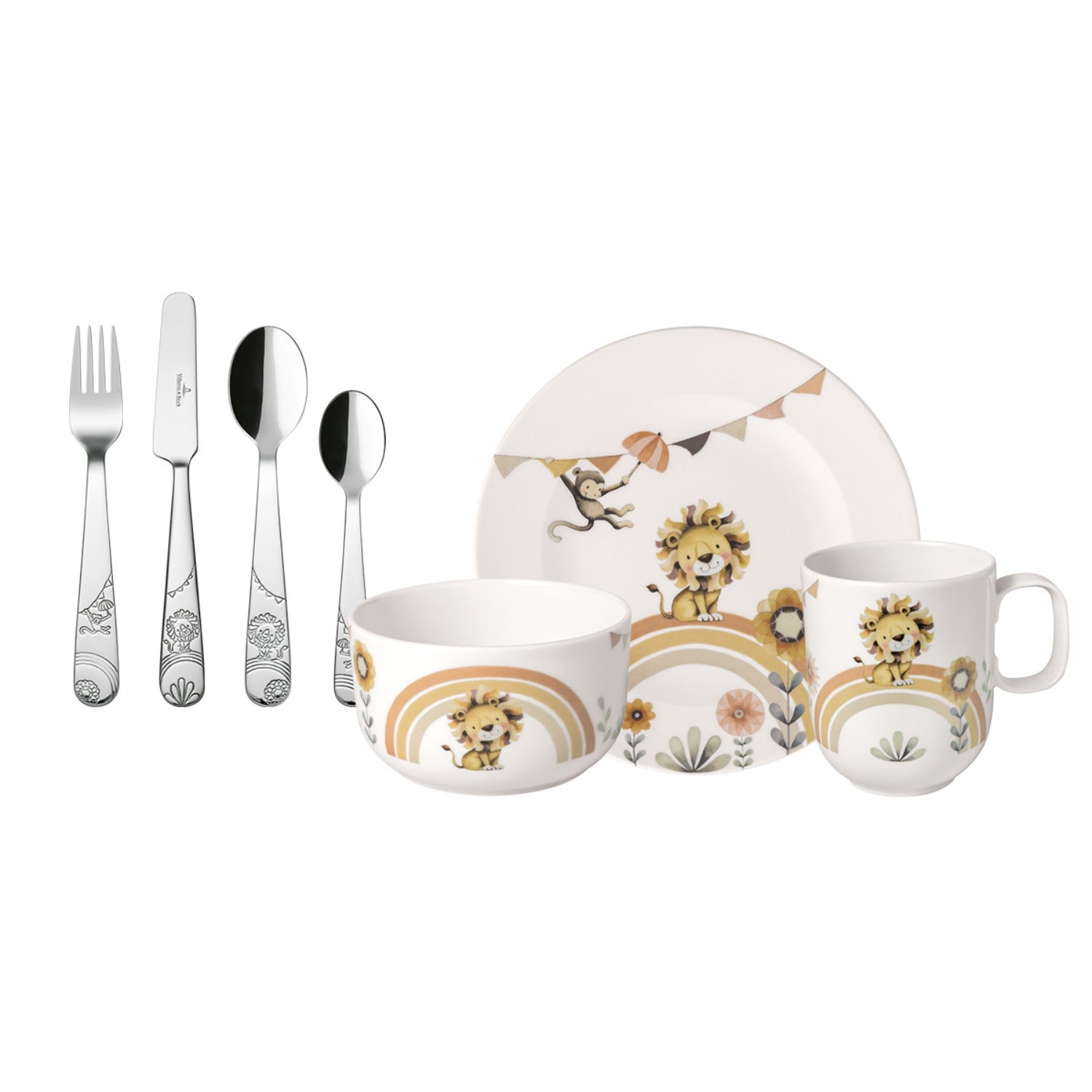 Villeroy & Boch Set Stoviglie per bambini, 7 pezzi