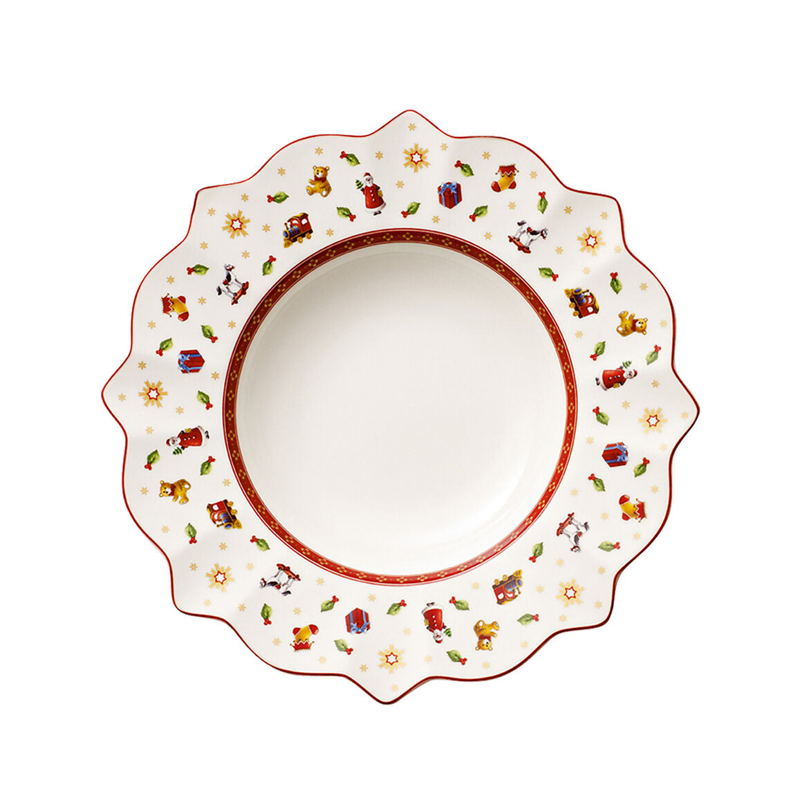 Villeroy & Boch Toy's Delight Set 6 Piatto Fondo Bianco