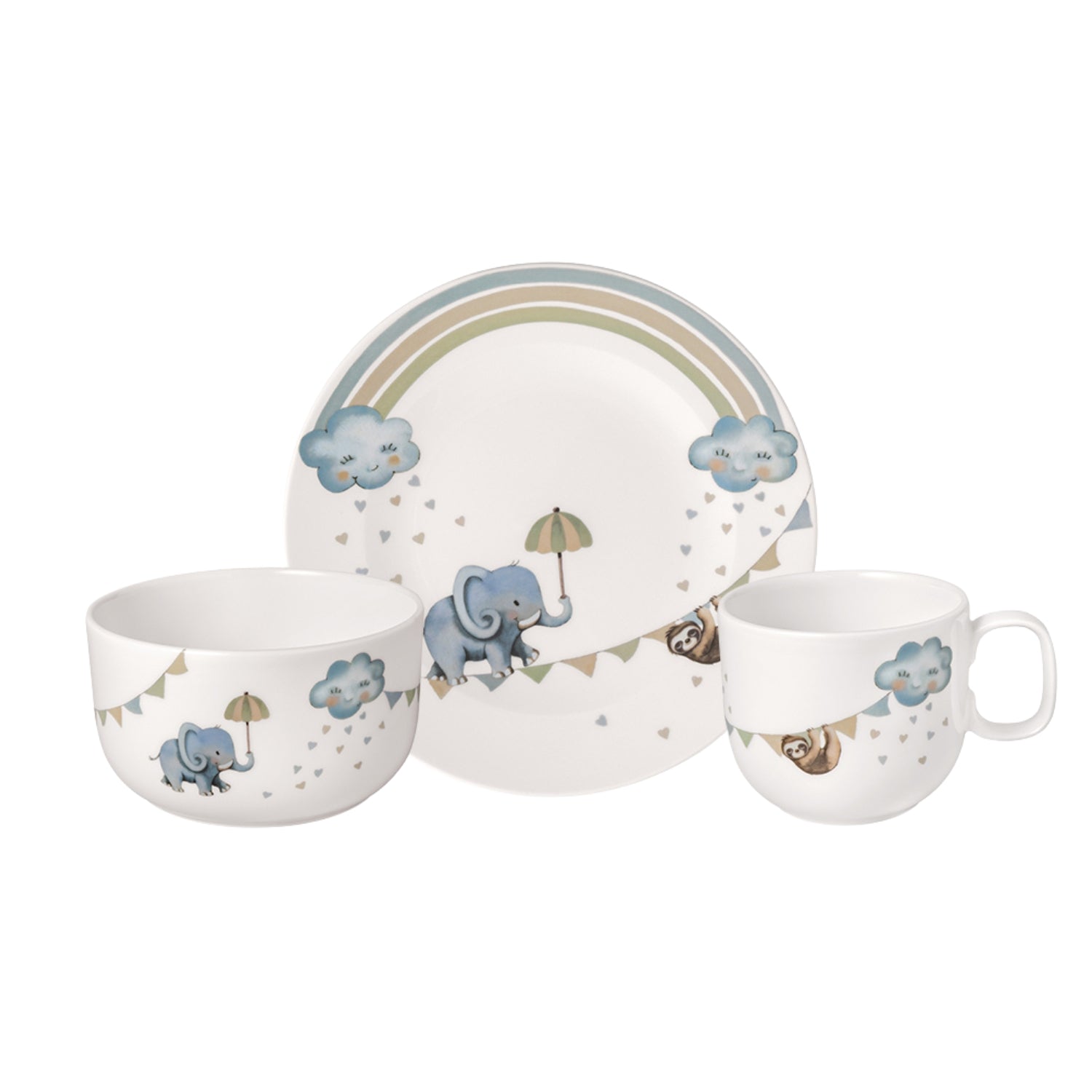 Villeroy & Boch Set Stoviglie per bambini, 3 pezzi