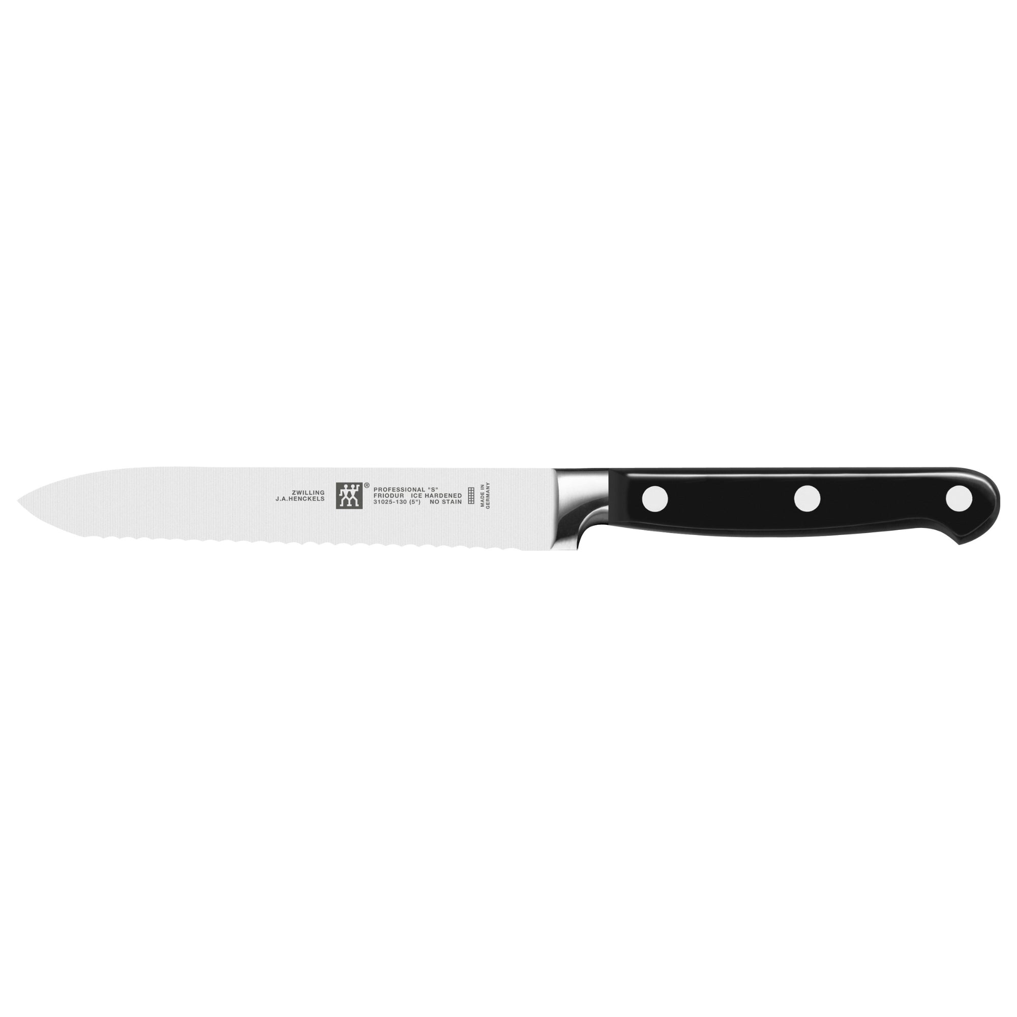 Zwilling PROFESSIONAL S Universal serrated knife cm 13 Forged