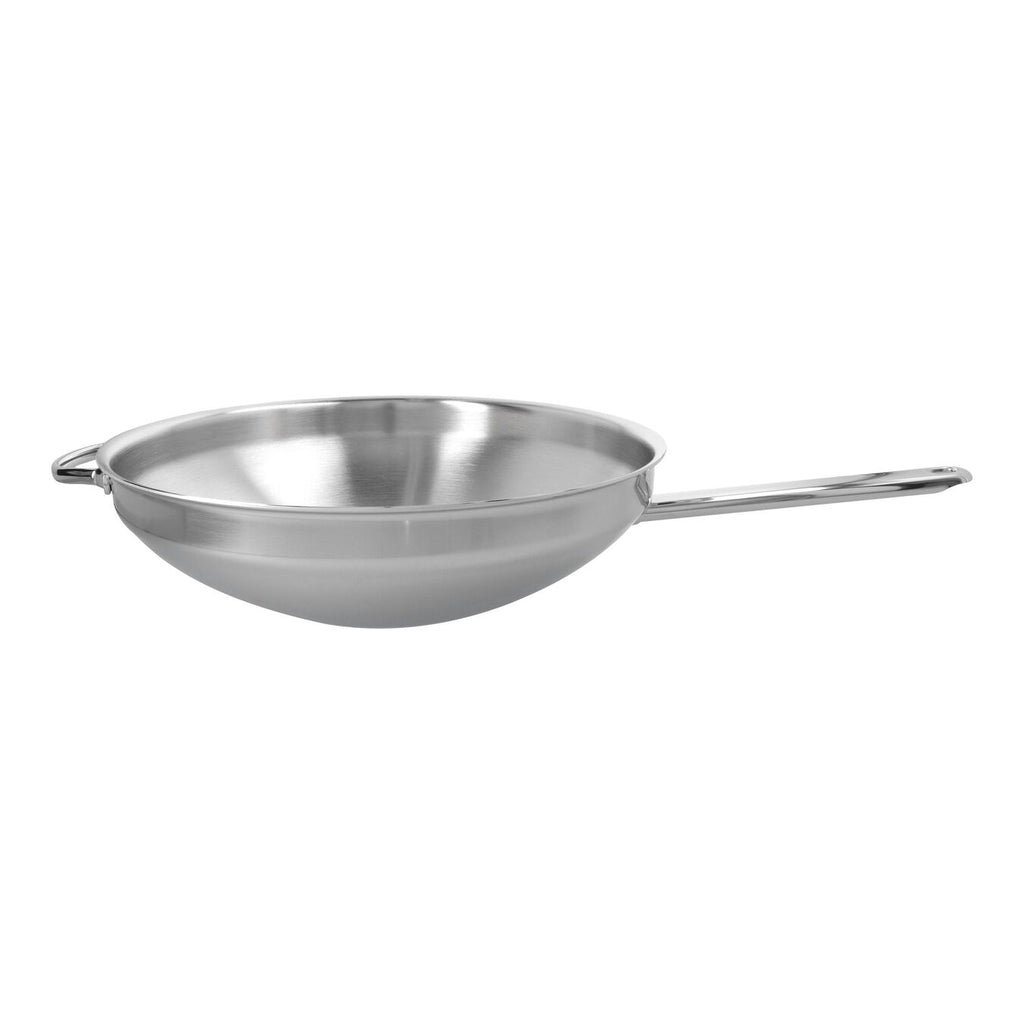 Demeyere Apollo 7 Wok con fondo piatto in acciaio inox 18/10 — Locatelli  House Store