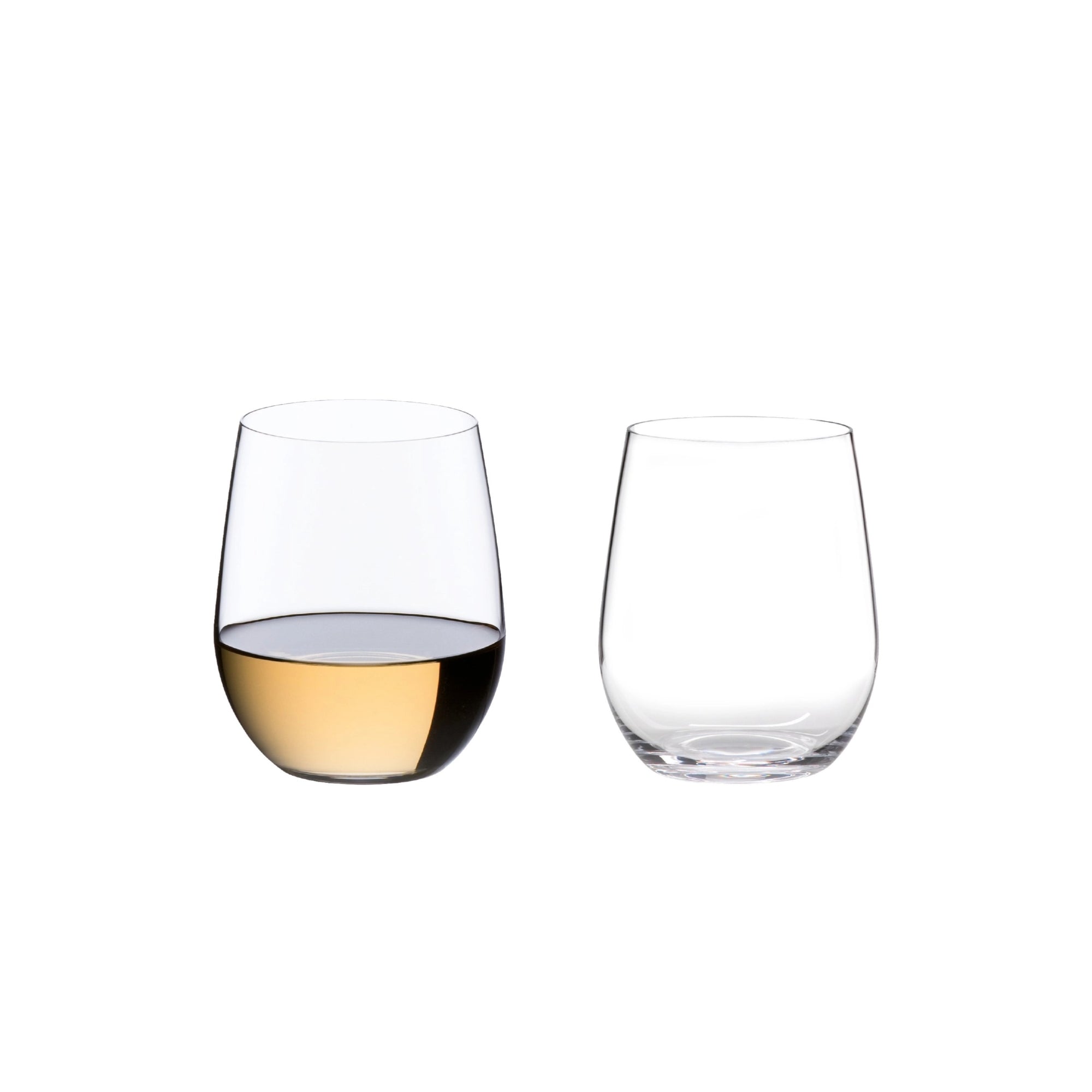 Riedel Linea 'O' Weinbecher Viogneir-Chardonnay, Set mit 2 Gläsern