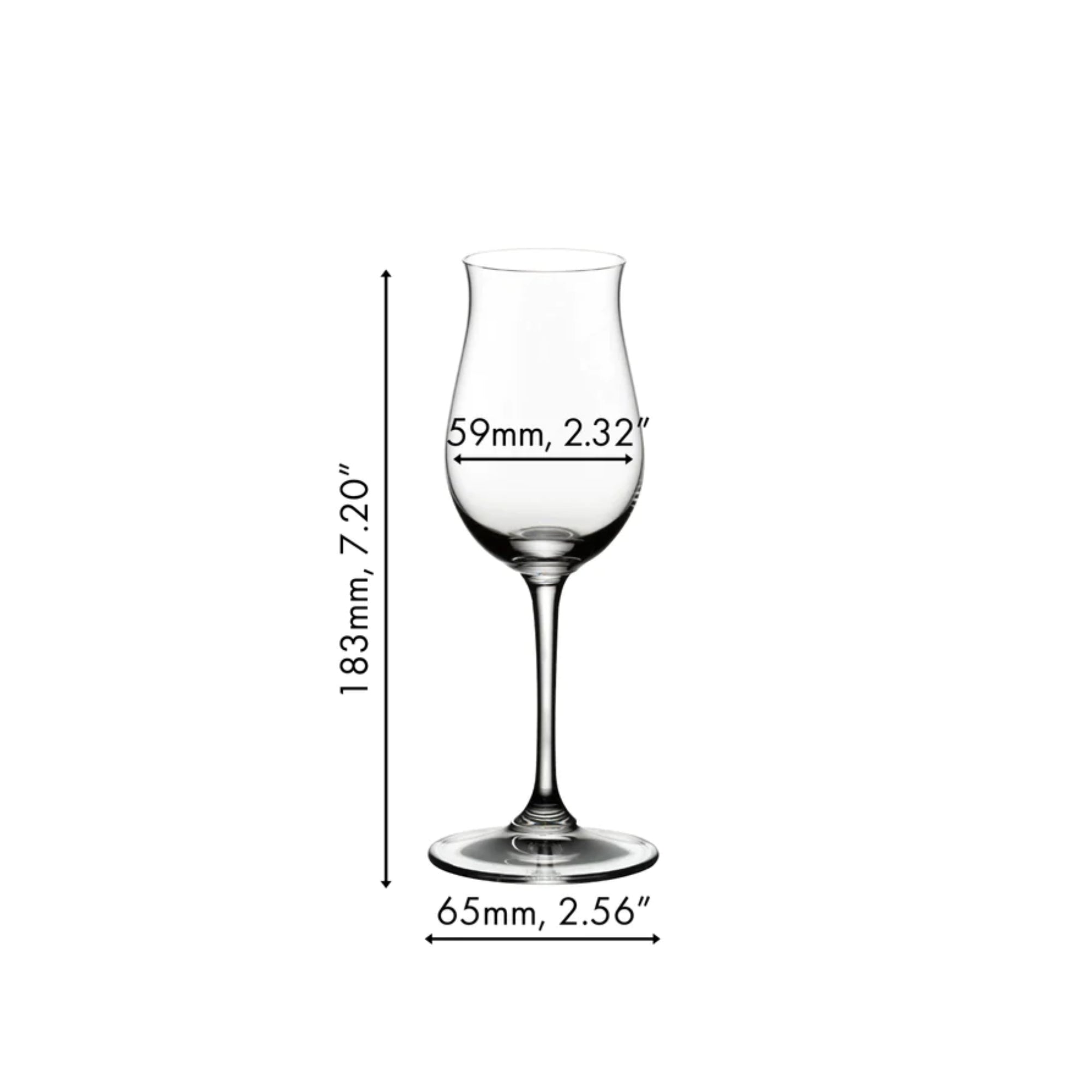 Riedel Vinum Cognac Hennessy Glasses, Set di 2 bicchieri