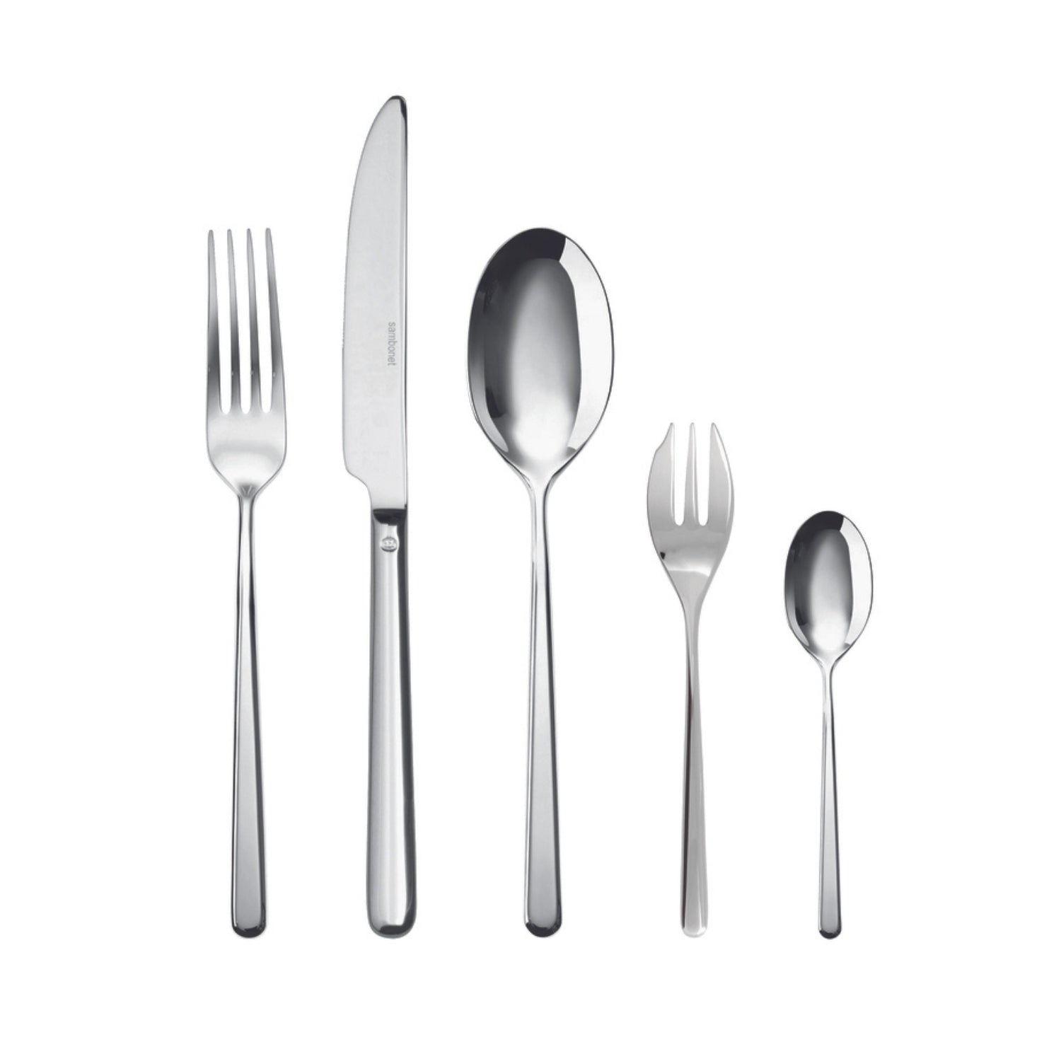 Sambonet Linear Stainless Steel 30-piece monobloc service for 6 people