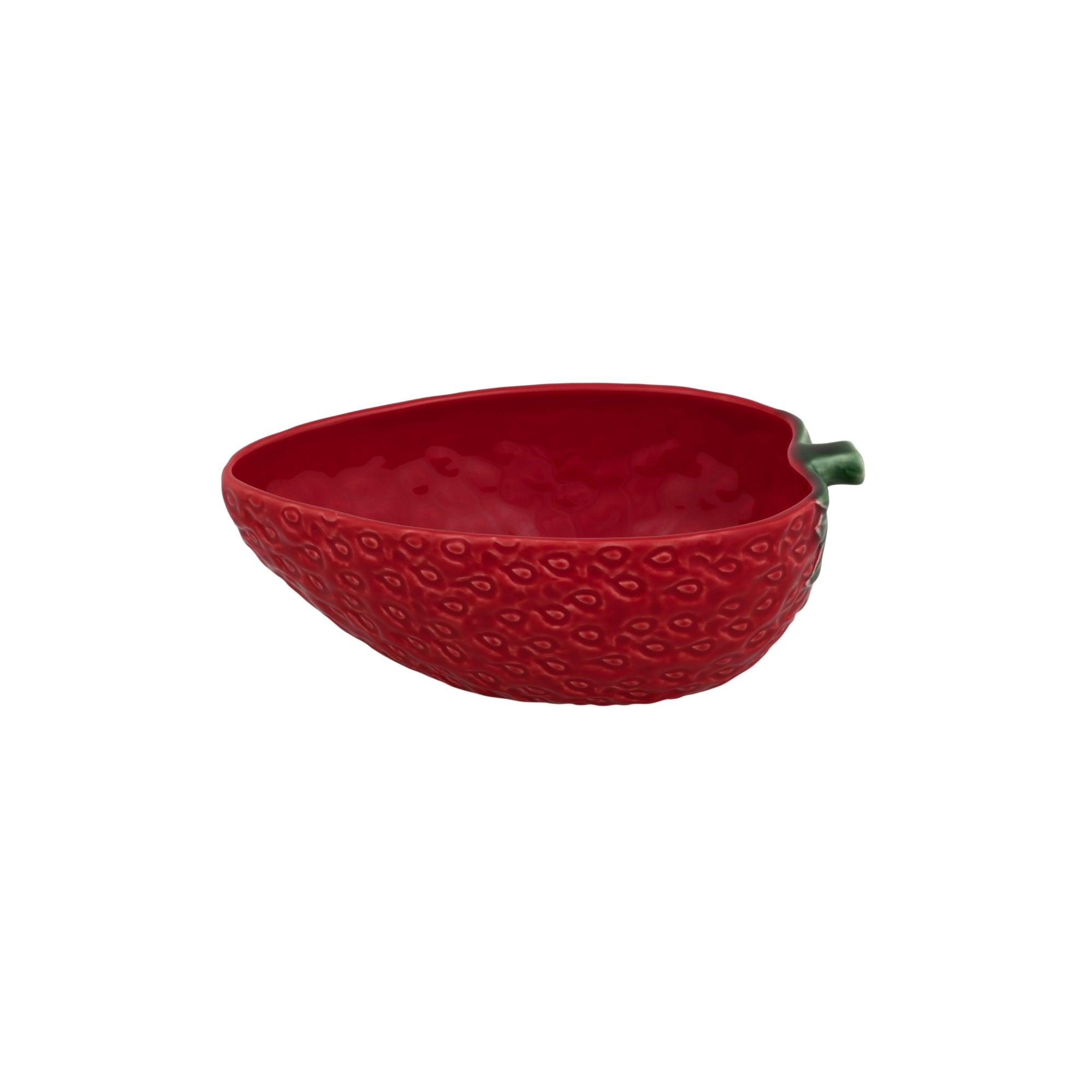 Bordallo Pinheiro Morango Insalatiera Ovale Fragola, 24 cm