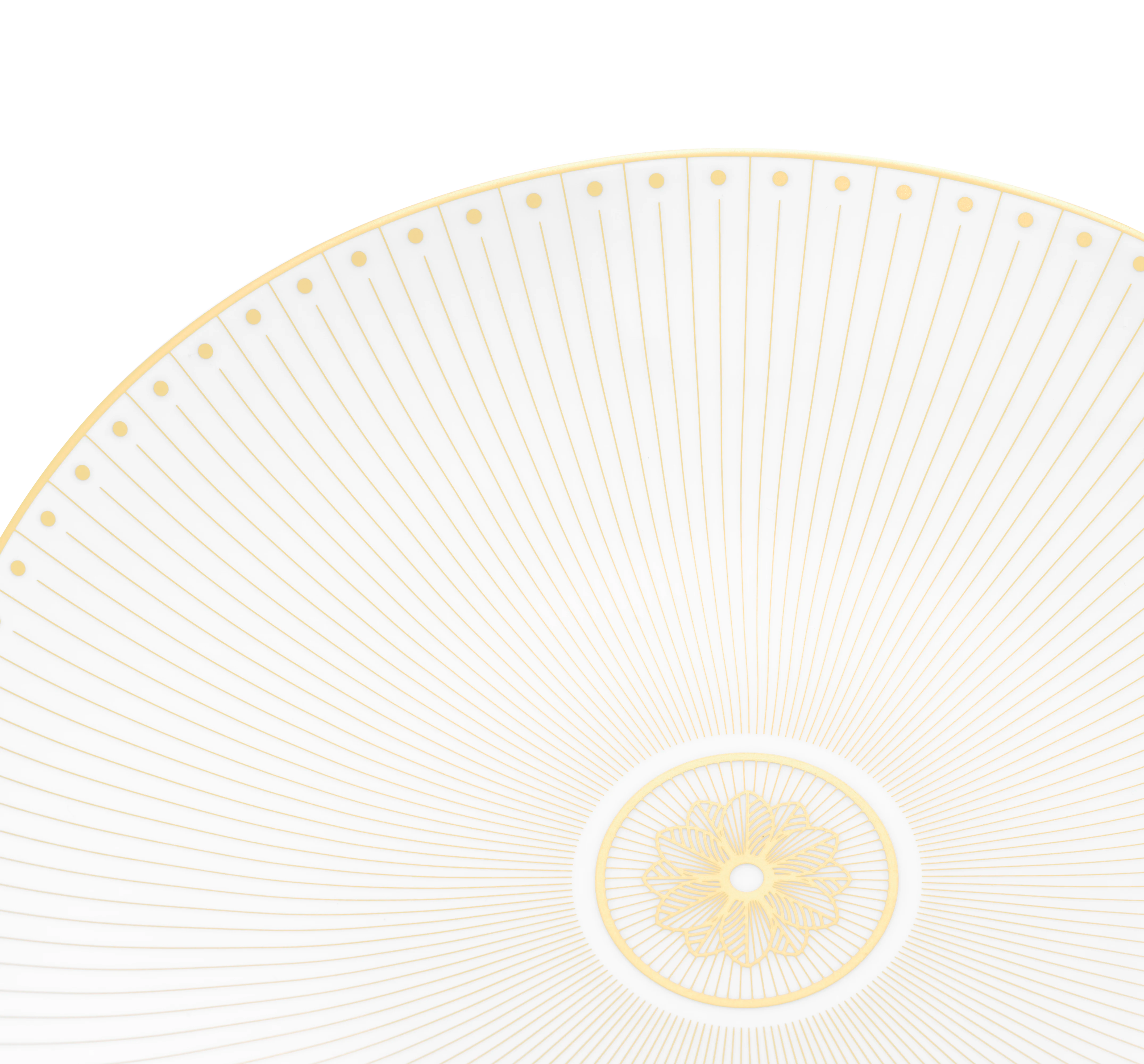 Christofle Malmaison Impériale Oro Piatto Dessert