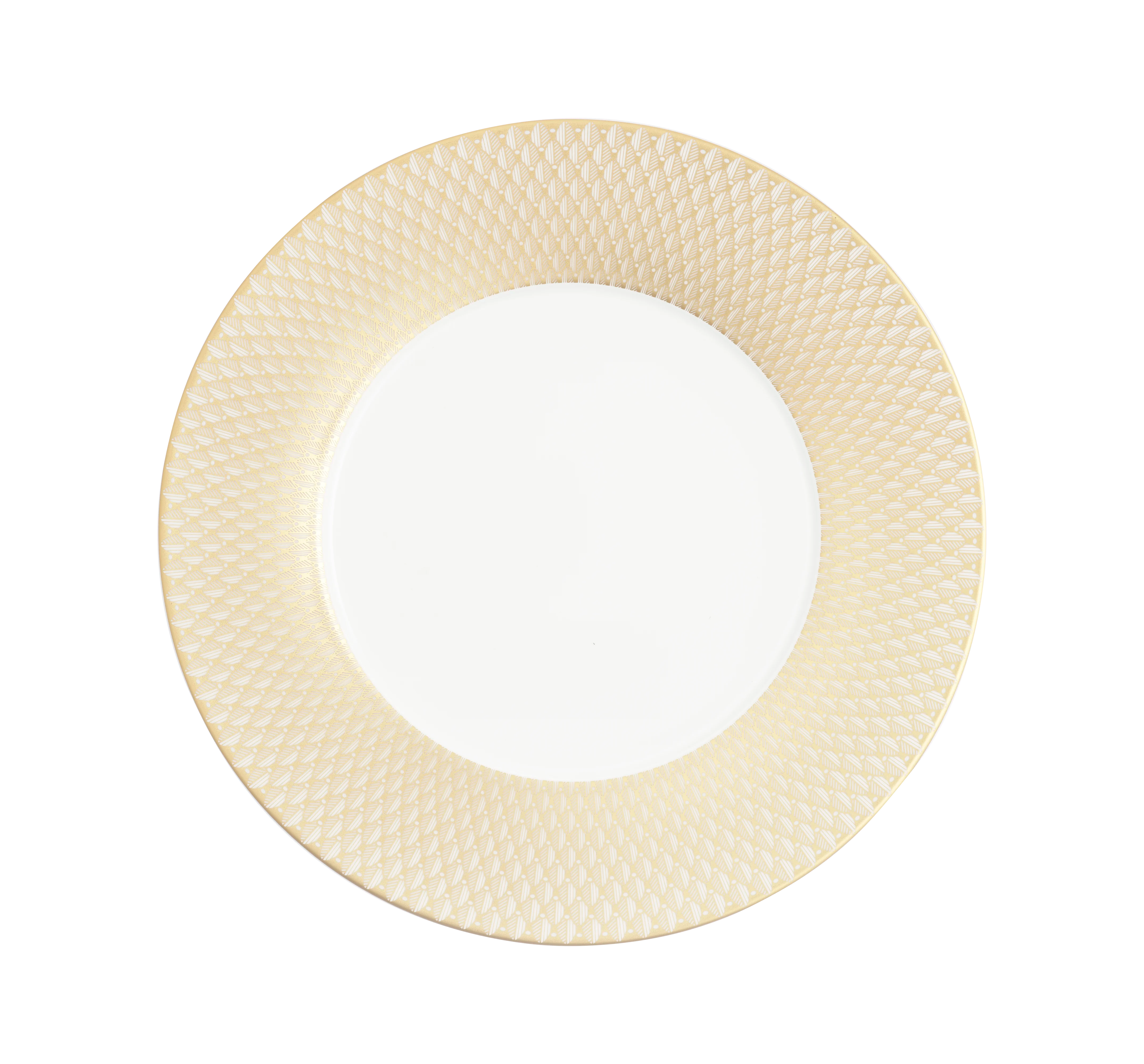 Christofle Malmaison Impériale Oro Piatto Segnaposto