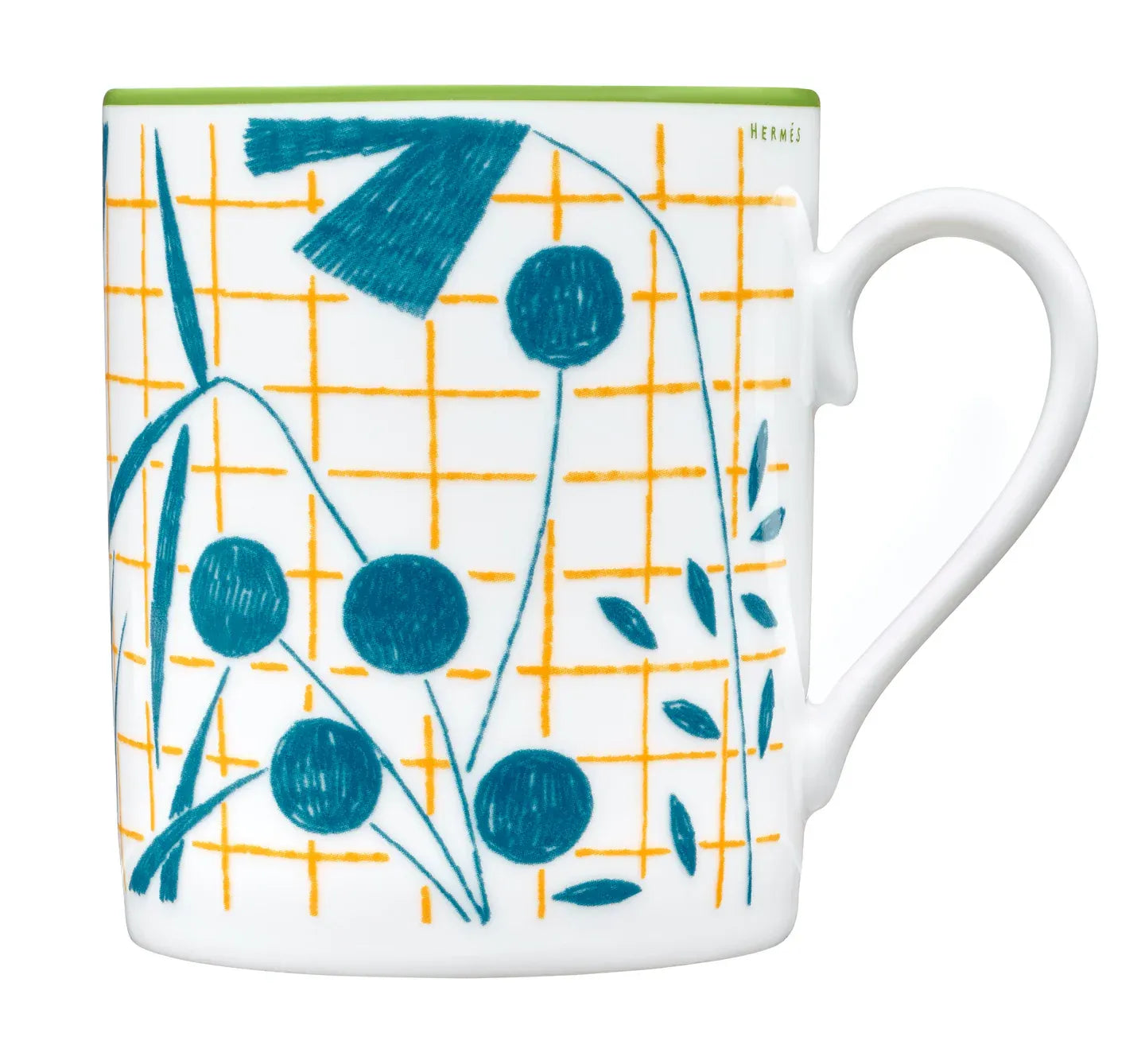 Hermès A walk in the Garden Mug Blu