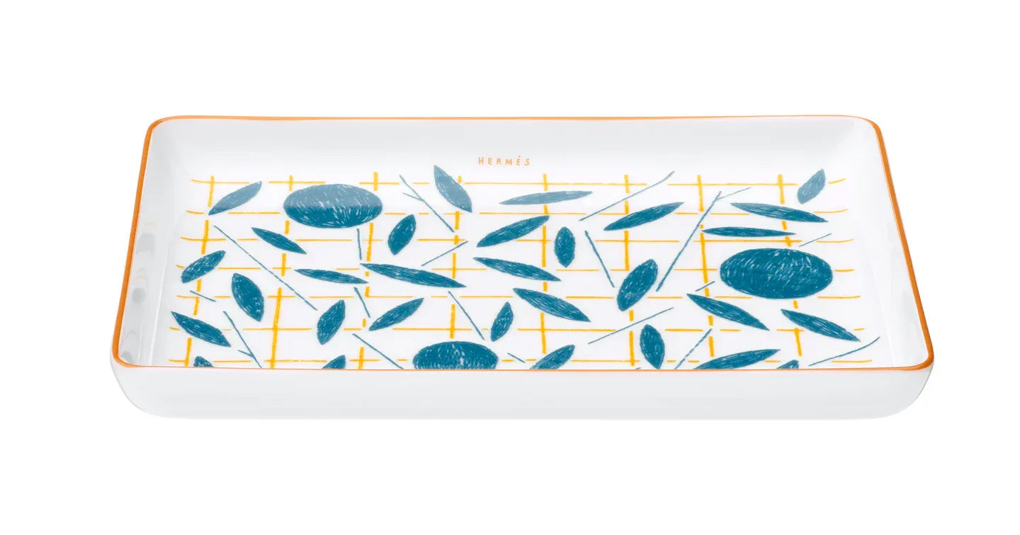 Hermès A walk in the Garden Piatto Rettangolare