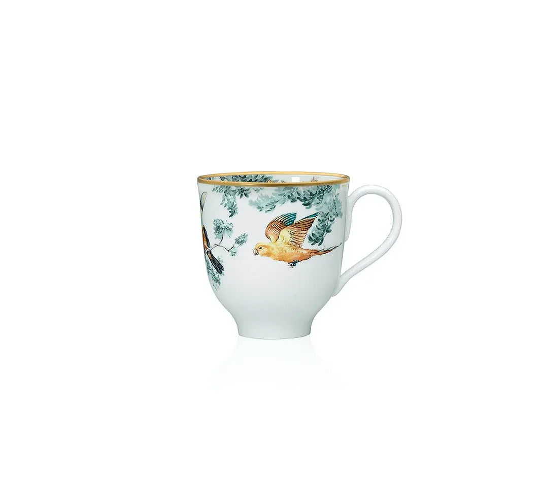 Hermès Carnet d'Equateur Mug "Uccelli" 42 cl
