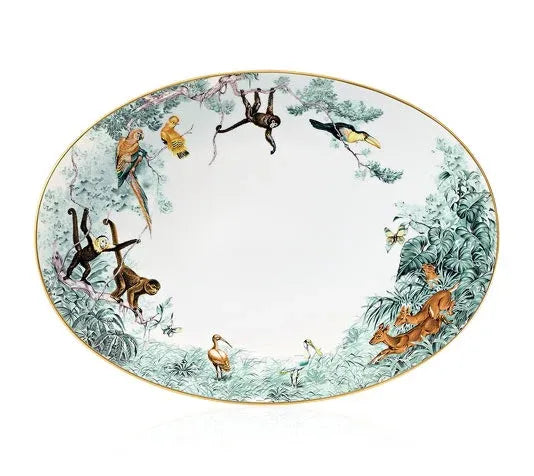 Hermès Carnet d'Equateur Piatto Ovale Medio 42 cm