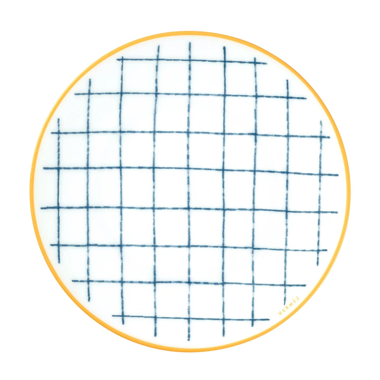 Hermès A walk in the Garden Set of 2 Bread Plates 14 cm Blue