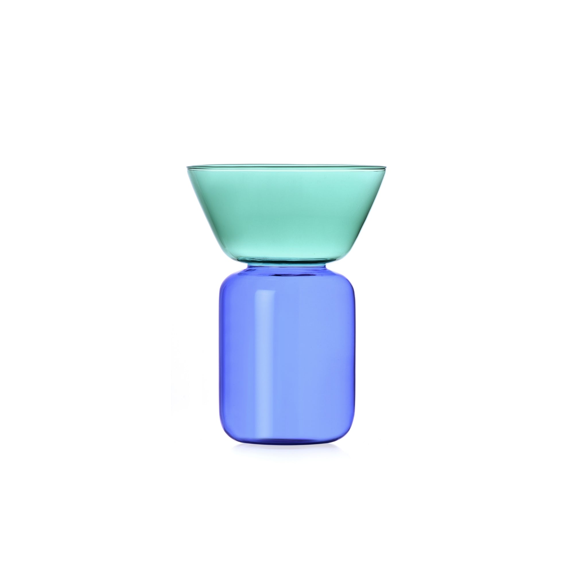Ichendorf Gelée Kleine Vase aus Borosilikatglas, 16,5 cm