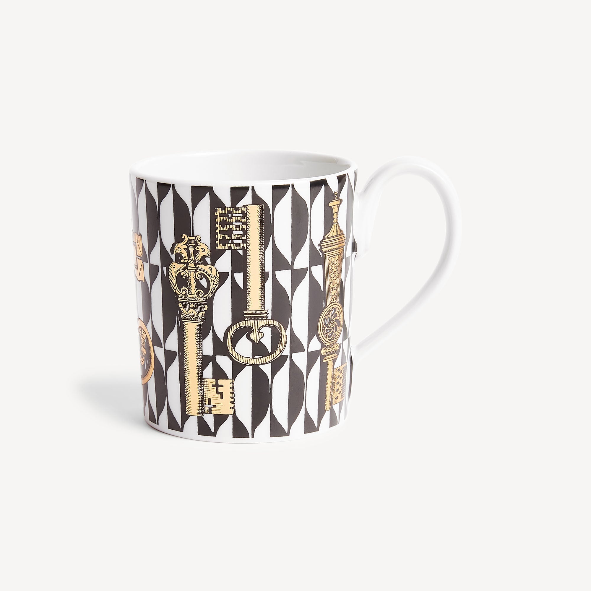 Fornasetti Mug Chiavi e Losanghe