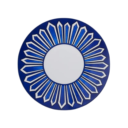 Hermès Bleus d'Ailleurs Set 2 Piatti Piani 26,5 cm