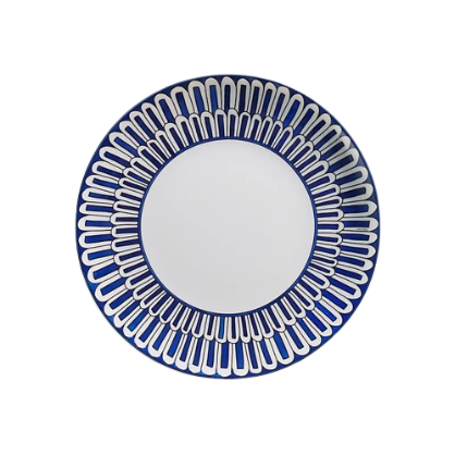 Hermès Blues d'Ailleurs set 2 Piatti Frutta 21,5