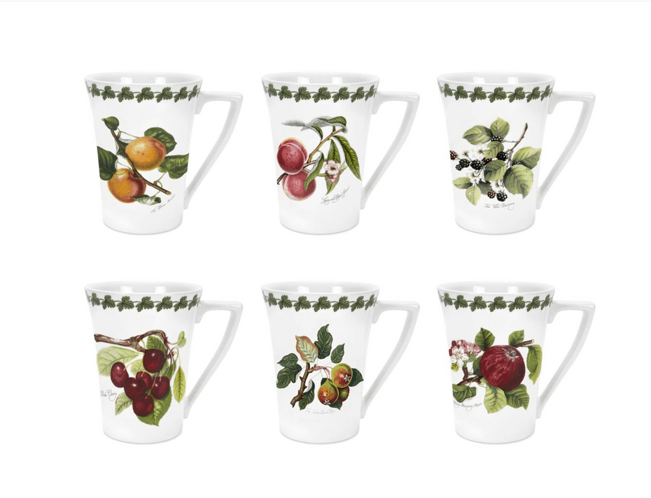 Portmeirion Pomona Set 6 Mug Mandarin