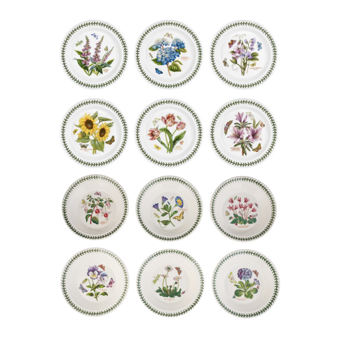 Portmeirion Botanic Garden 12 Piece Dinner Service