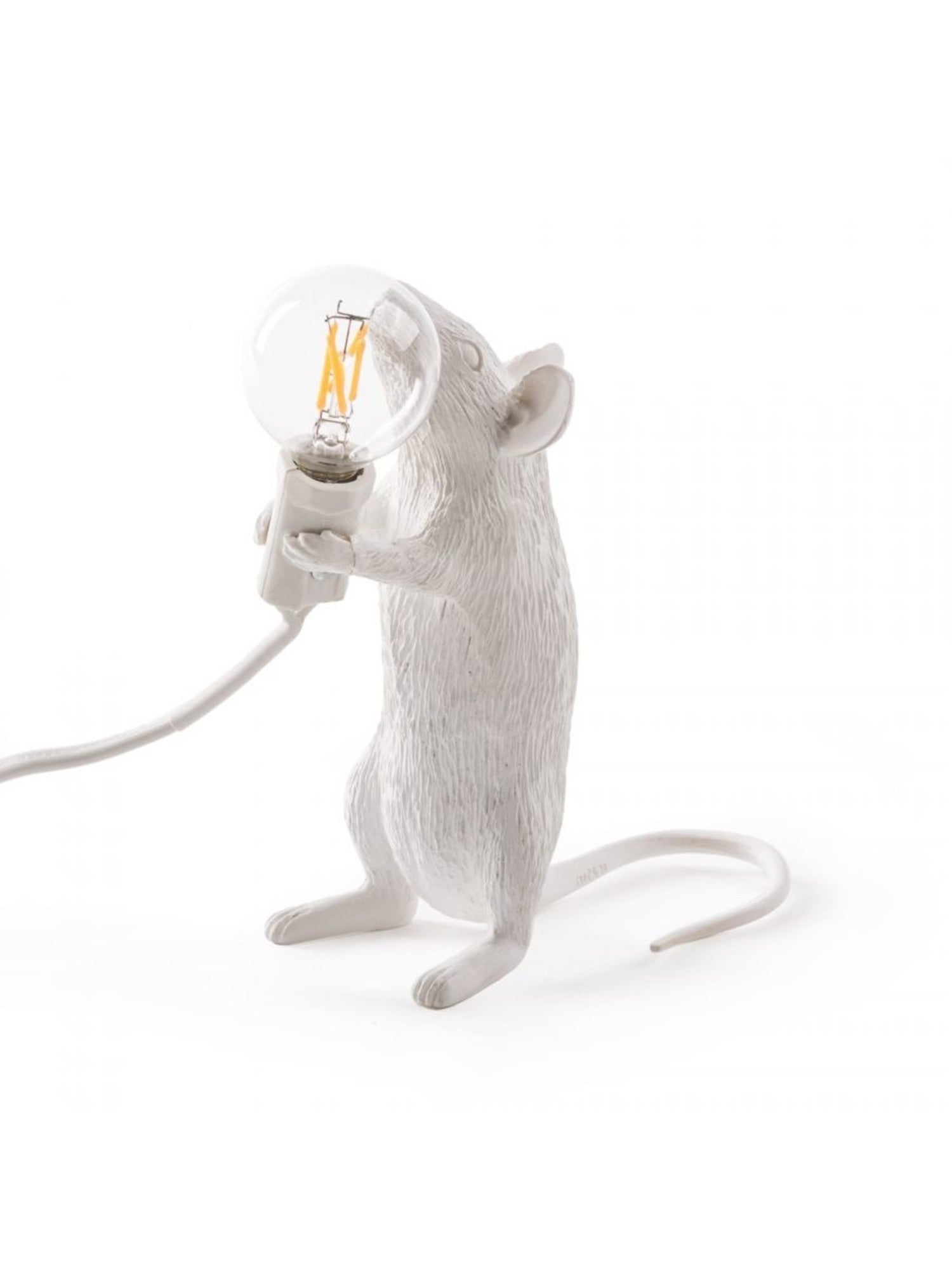 Seletti Mouse Lamp Lampada in resina - topolino in piedi
