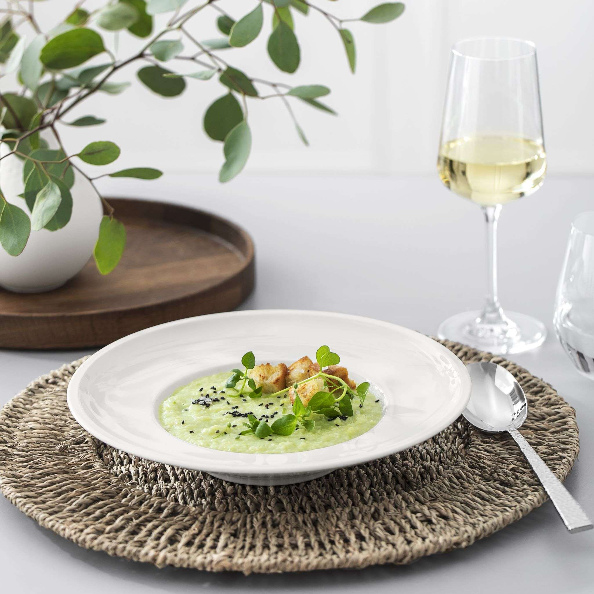 Villeroy & Boch Ovid Bicchieri da vino bianco. Set 4 pezzi - 2