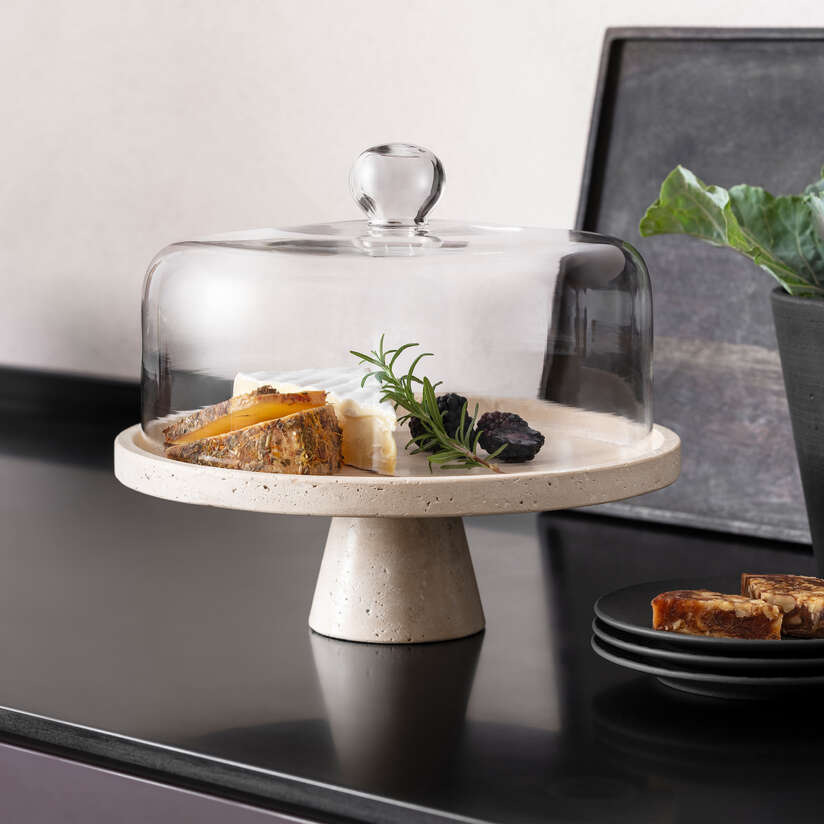 Villeroy & Boch Manufacture Travertine Cloche 25,5 cm