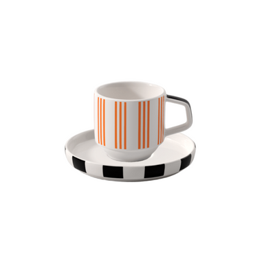 Villeroy & Boch Memphis Collection Set 6 Tazzine caffè con Piattino