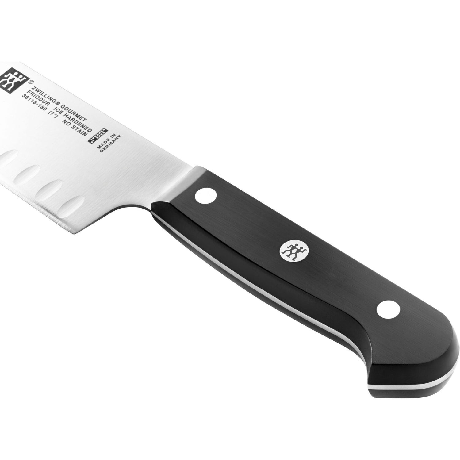 Zwilling Gourmet Coltello Santoku alveolato 18 cm