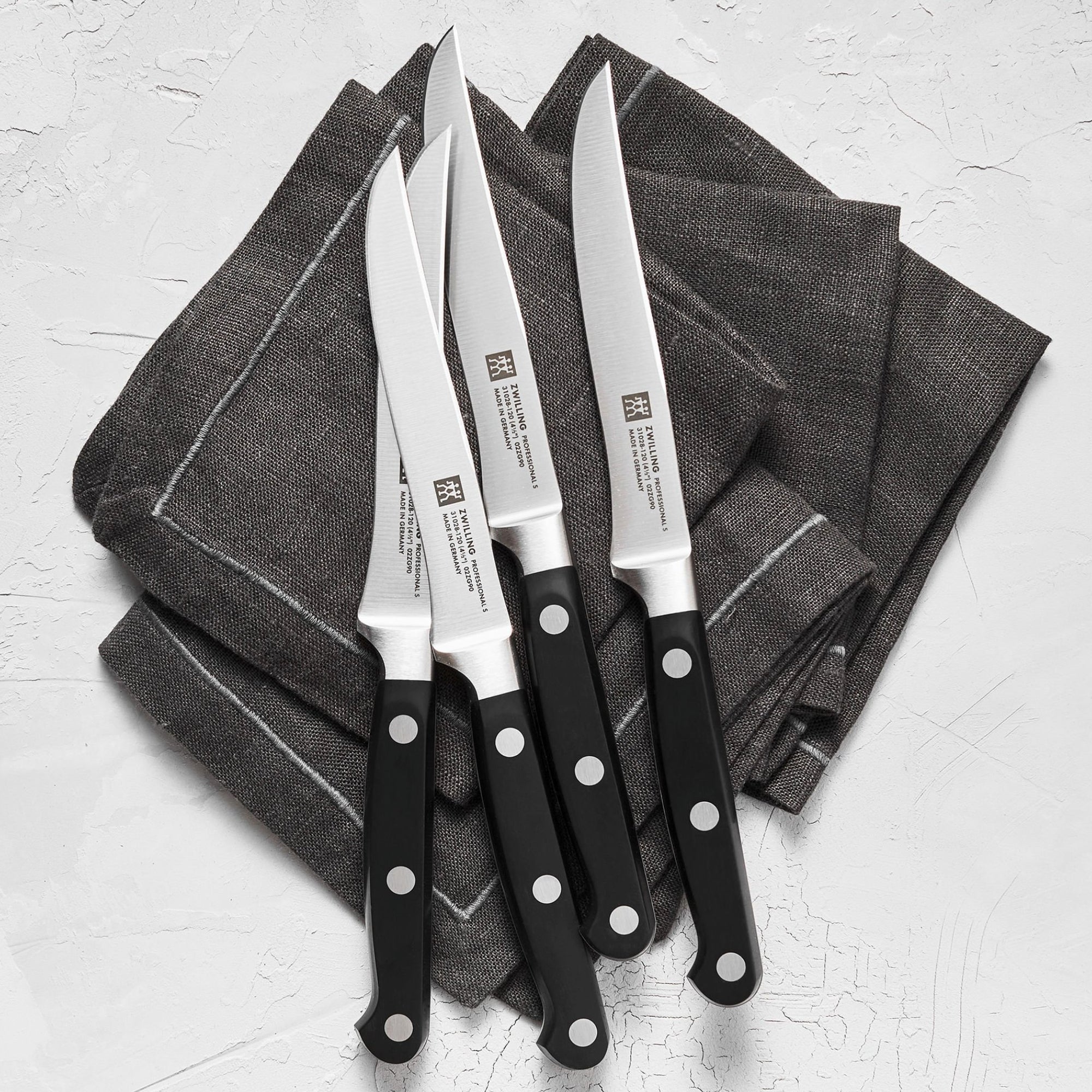 Zwilling PROFESSIONAL S Set of 4 Forged Steak Knives