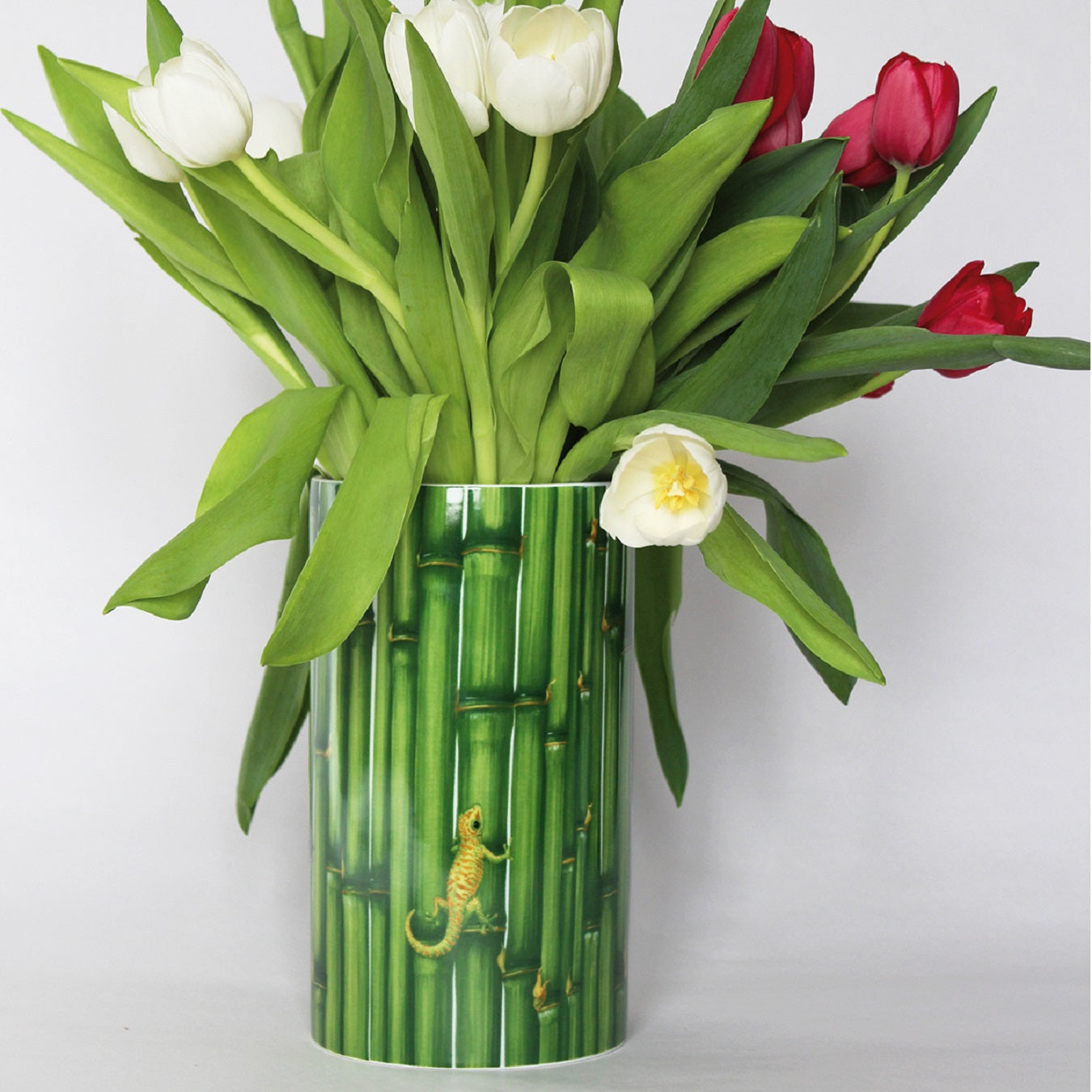 Taitù Bouquet Bamboo Cylinder Vase M, 21.5 cm