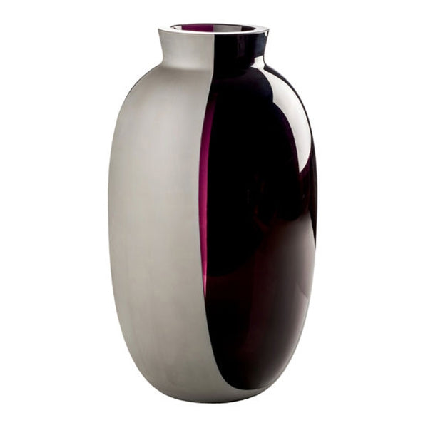 Venini Vase Koori Transparent Purple/Cement