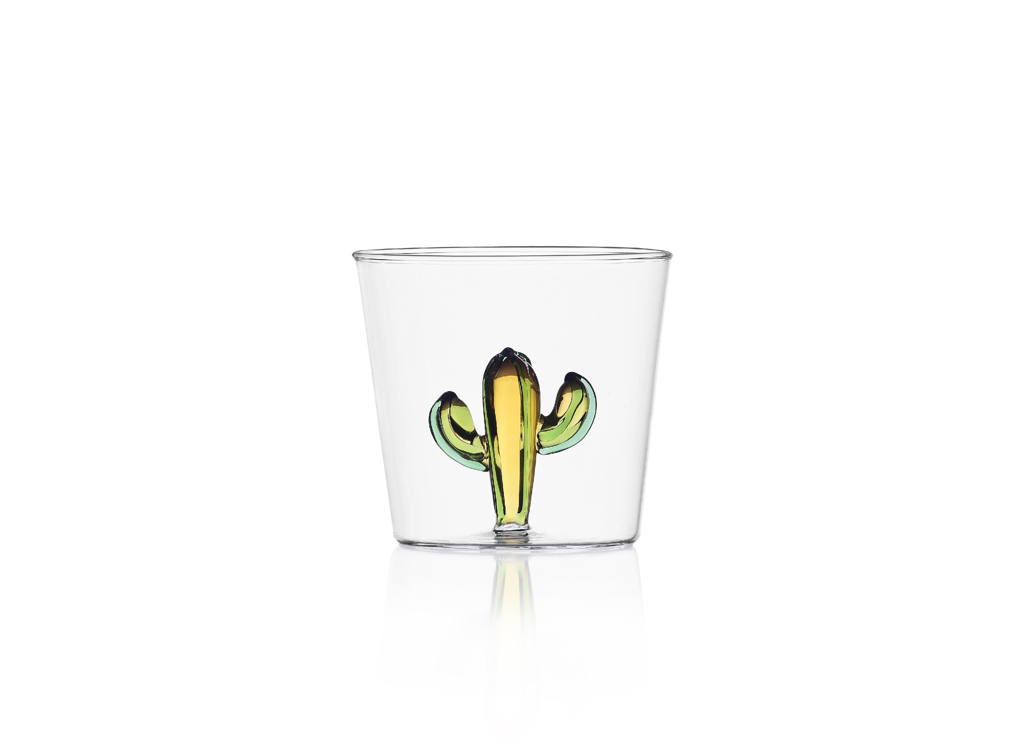 Ichendorf Desert Plants Set of 6 Cactus Decorated Water Glasses