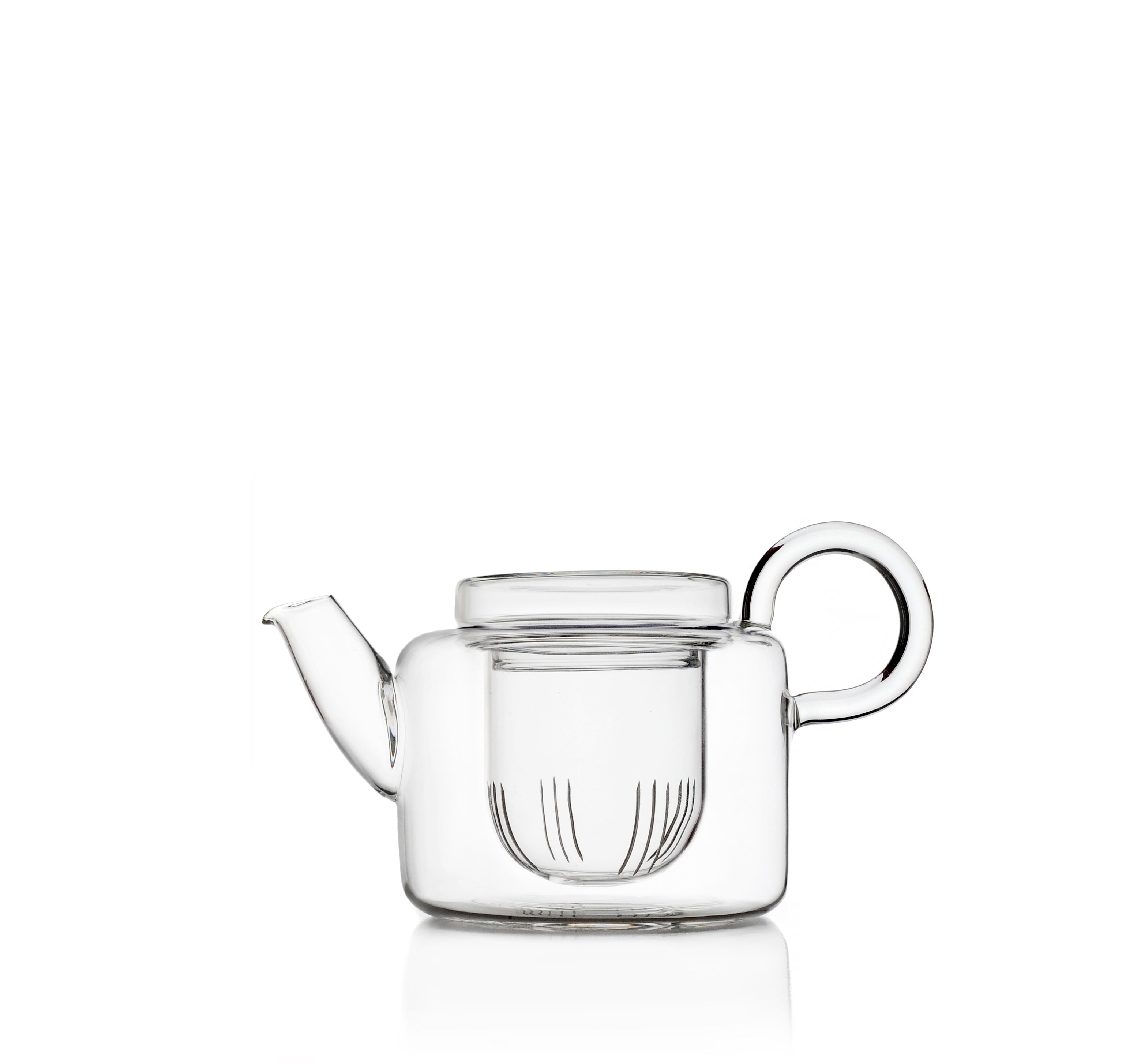 Ichendorf Piuma small low teapot with filter, 60 cl