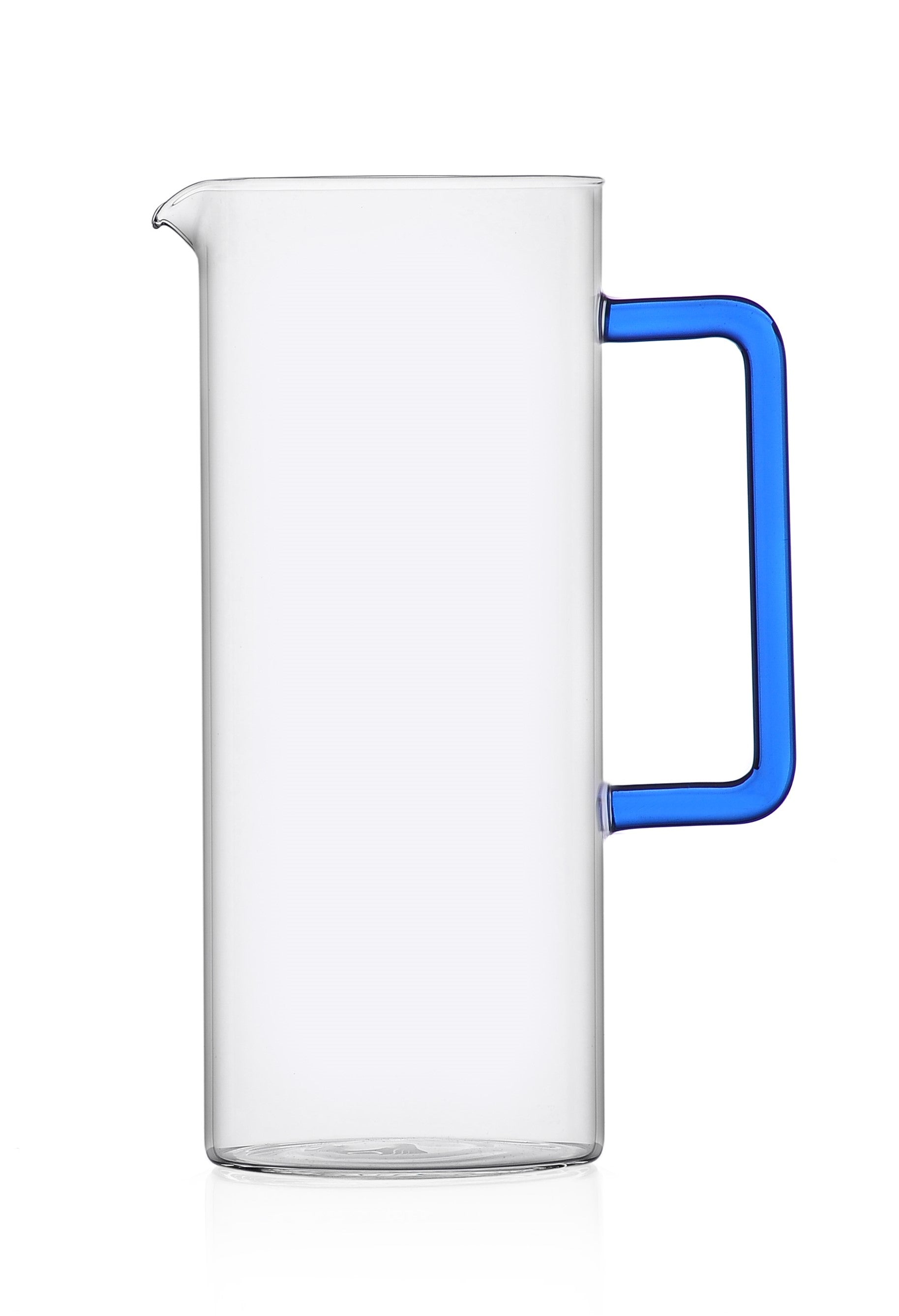 Ichendorf Jug Tube with handle Blue