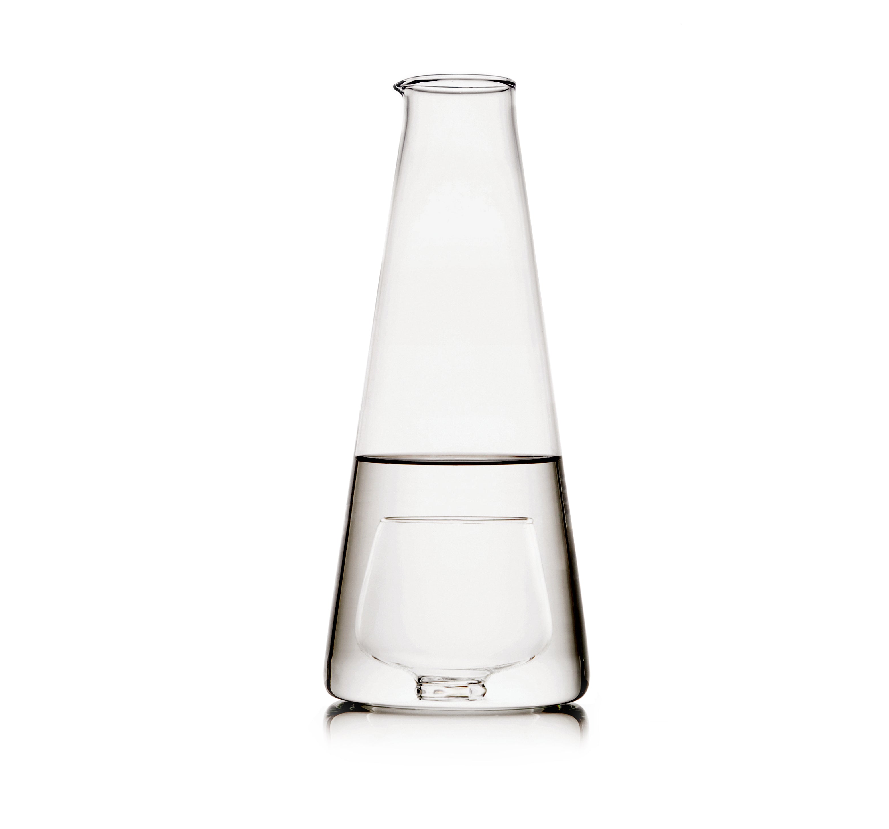 Ichendorf Bottle water carafe with glass