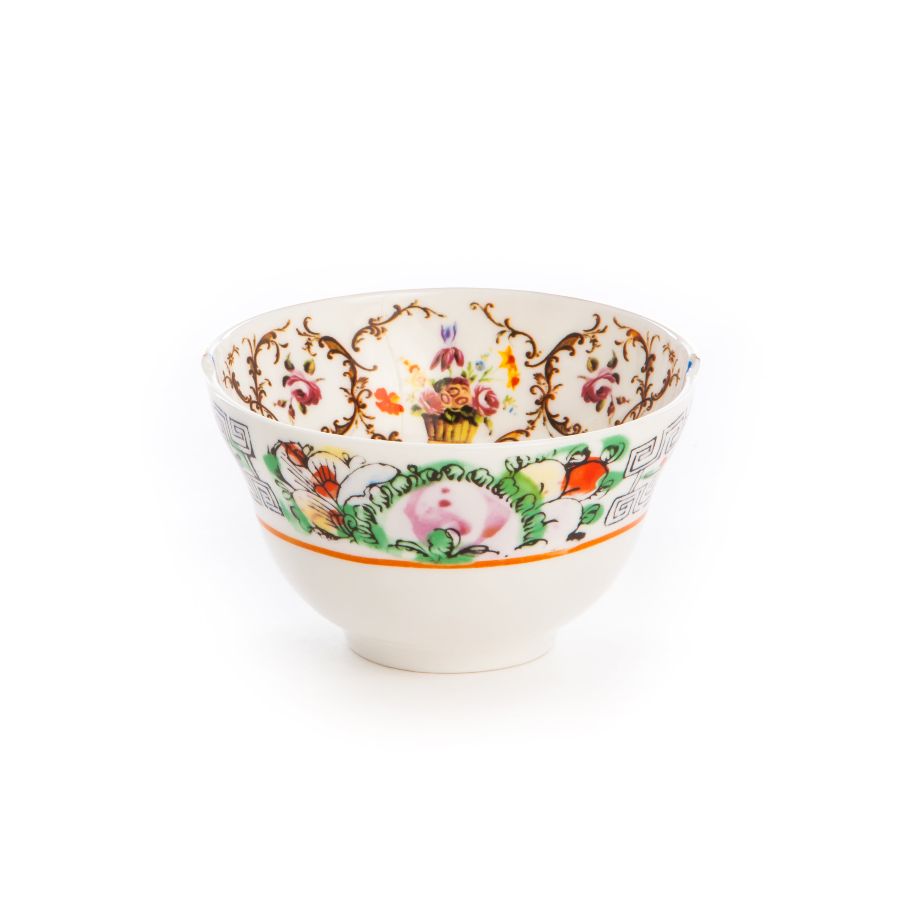 Seletti Hybrid Porcelain fruit bowl