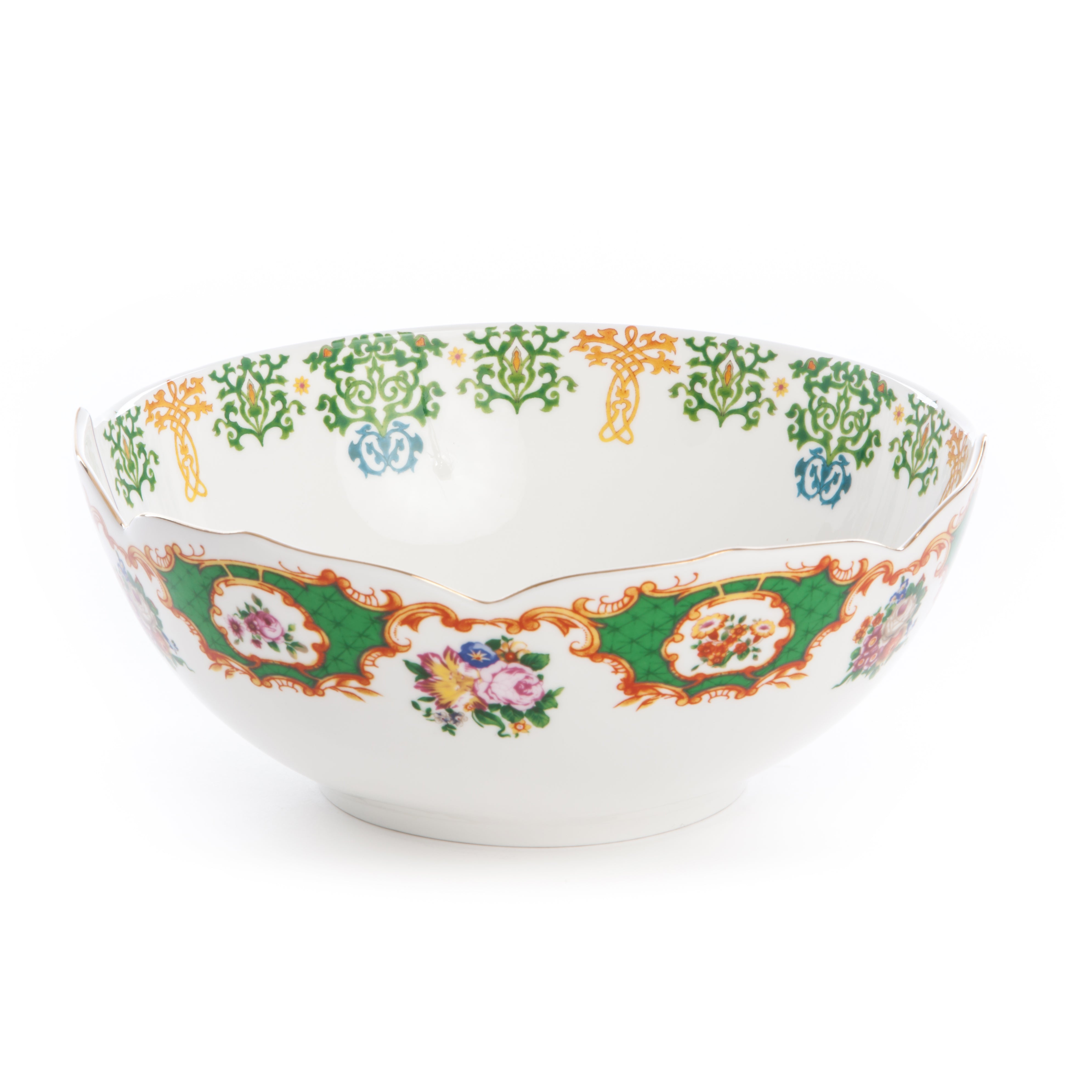 Seletti Hybrid Zaira Porcelain salad bowl
