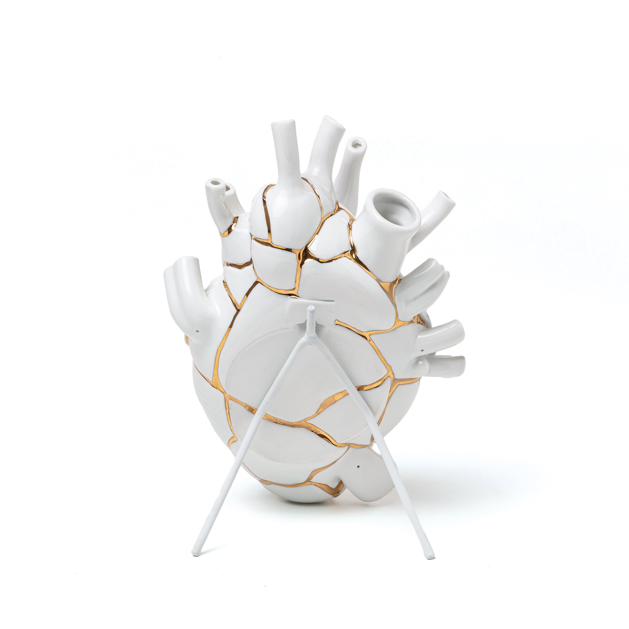 Seletti Love in Bloom Heart-shaped vase