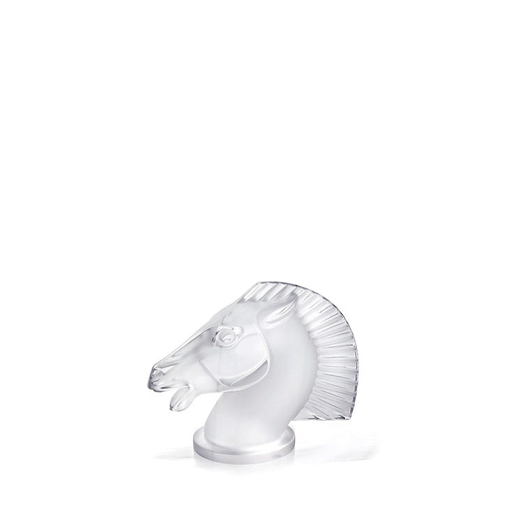 Lalique Longchamp Horse Sculpture