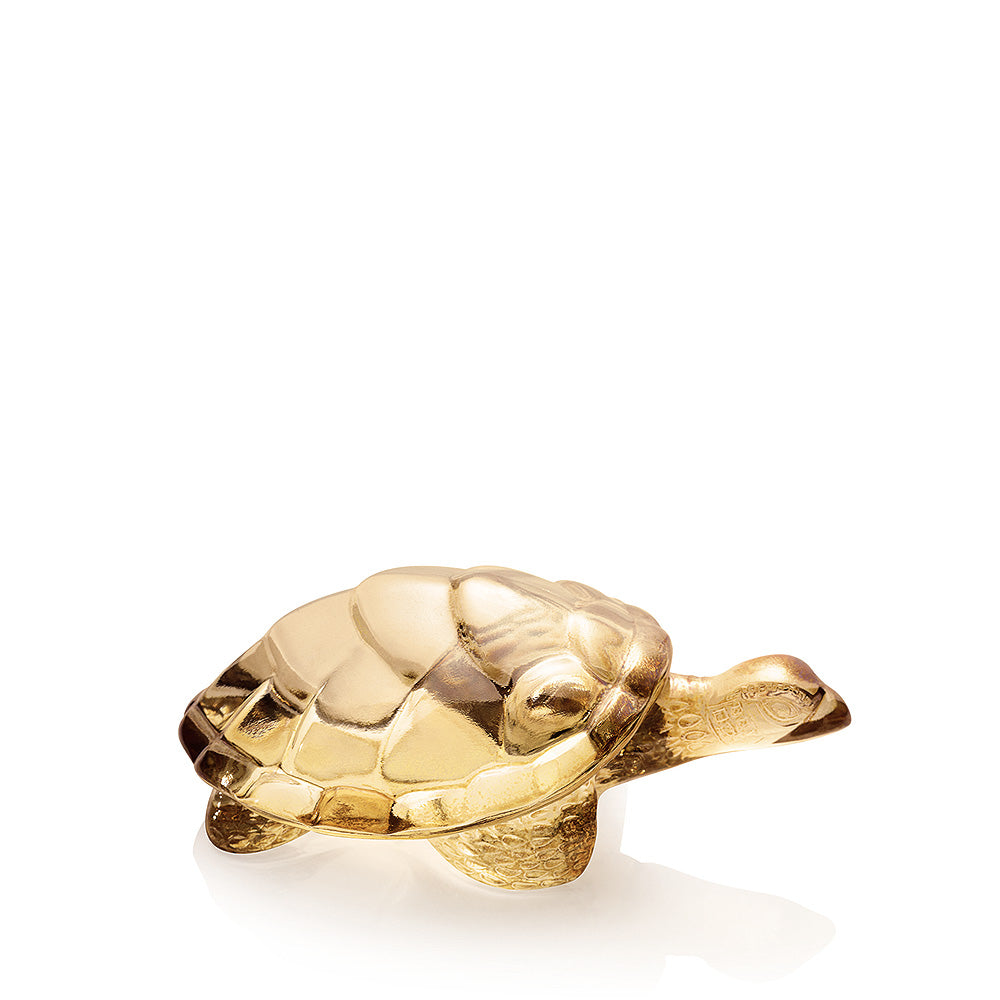 Lalique Turtle Sculpture