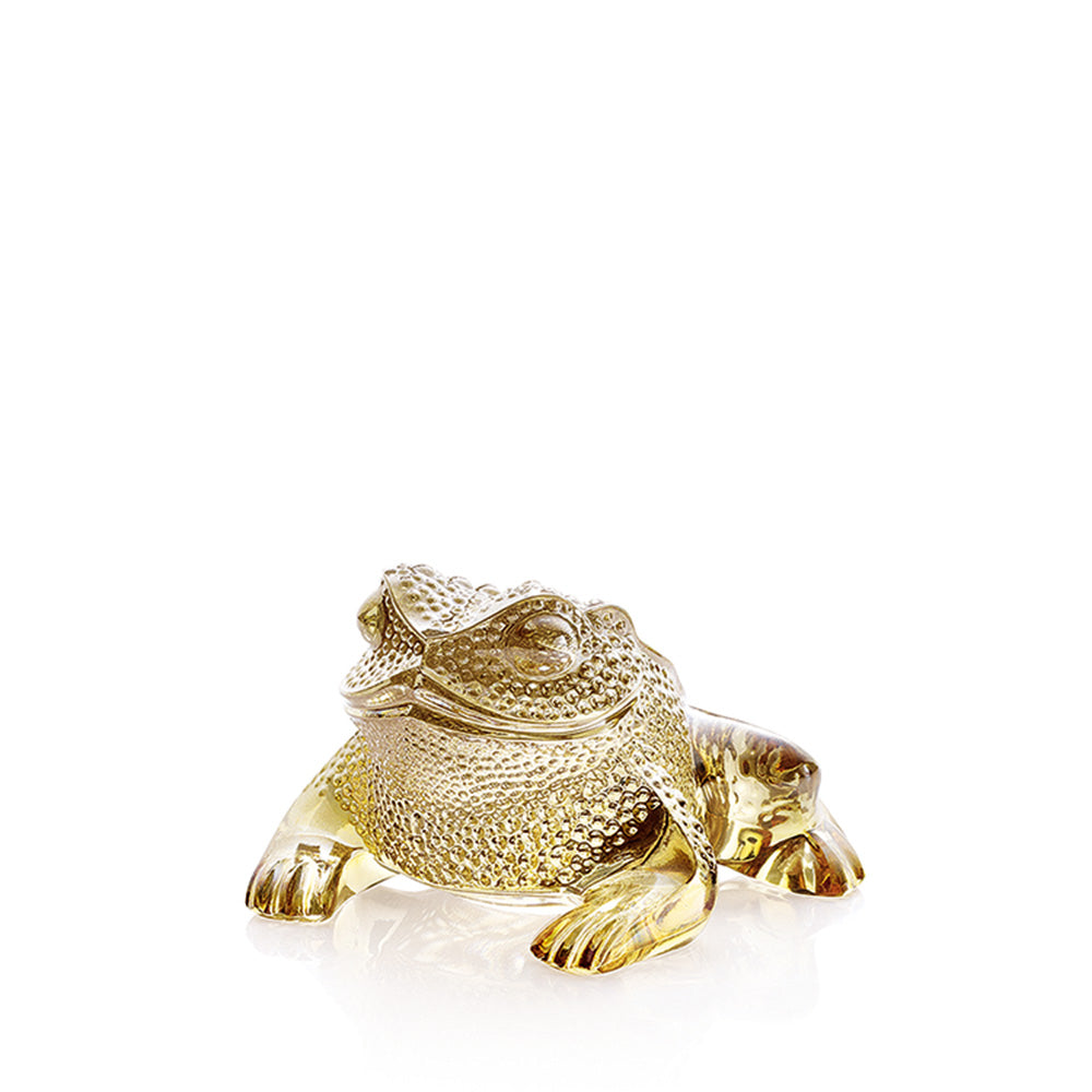 Lalique Toad Sculpture