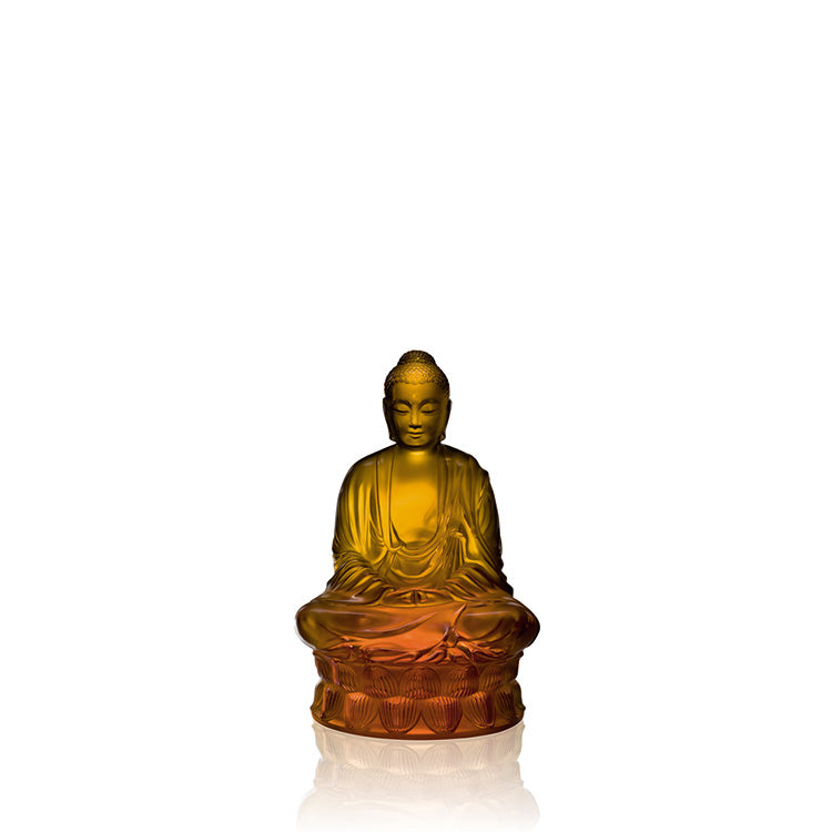 Lalique Buddha Small Sculpture