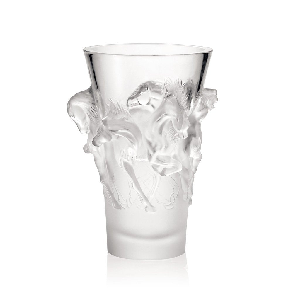 Lalique Equus Vase