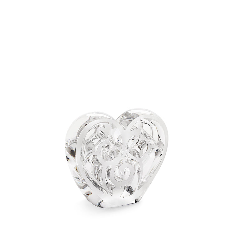 Lalique Music is Love Heart Sculpture