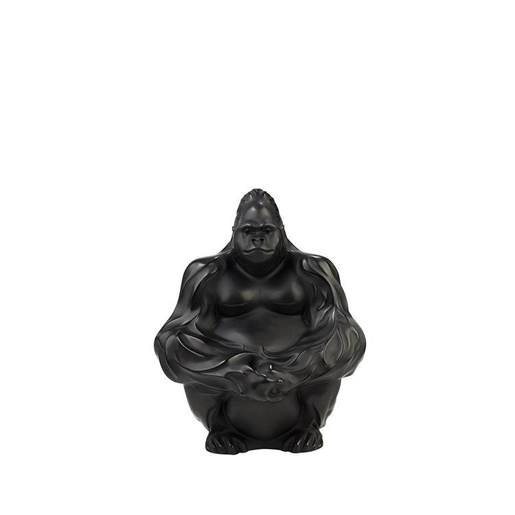 Lalique Gorilla Sculpture