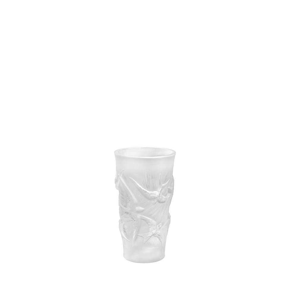 Lalique Hidrondelles Small Vase