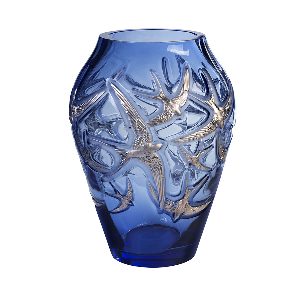 Lalique Hirondelles Große Vase