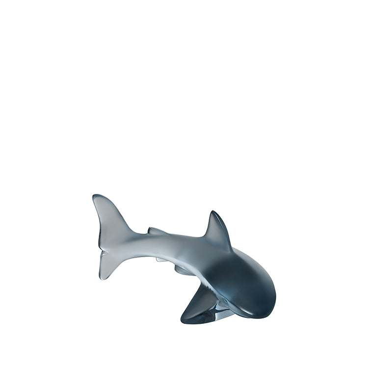 Lalique Shark Small Sculpture